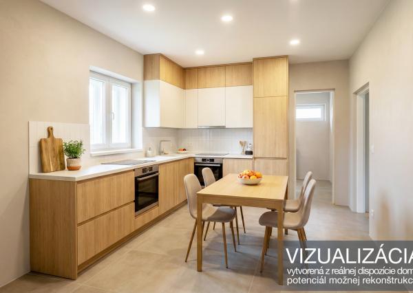 2-izbový rodinný dom v pôvodnom stave, Štiavnické Bane