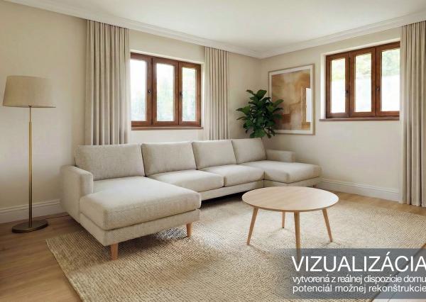 3-izbový rodinný dom s pozemkom 669m2, Banská Štiavnica