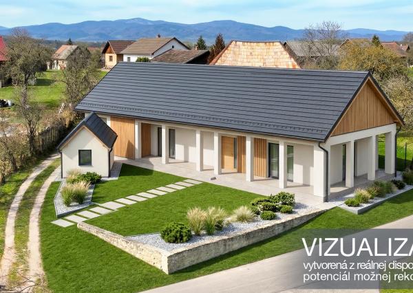 Obývateľný vidiecky dom - chalupa, Orovnica, okr.Žarnovica