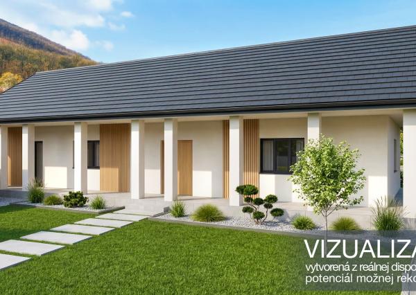 Obývateľný vidiecky dom - chalupa, Orovnica, okr.Žarnovica