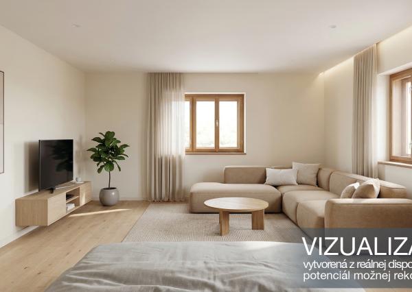 Obývateľný vidiecky dom - chalupa, Orovnica, okr.Žarnovica