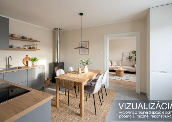 Obývateľný vidiecky dom - chalupa, Orovnica, okr.Žarnovica