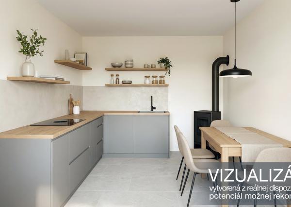 Obývateľný vidiecky dom - chalupa, Orovnica, okr.Žarnovica