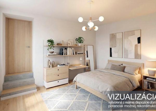 Obývateľný vidiecky dom - chalupa, Orovnica, okr.Žarnovica