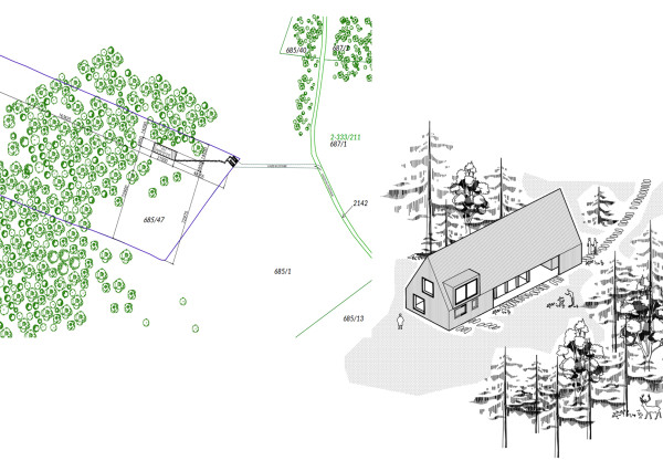 Pozemok so stavebným povolením 22200m2, Látky okr. Detva
