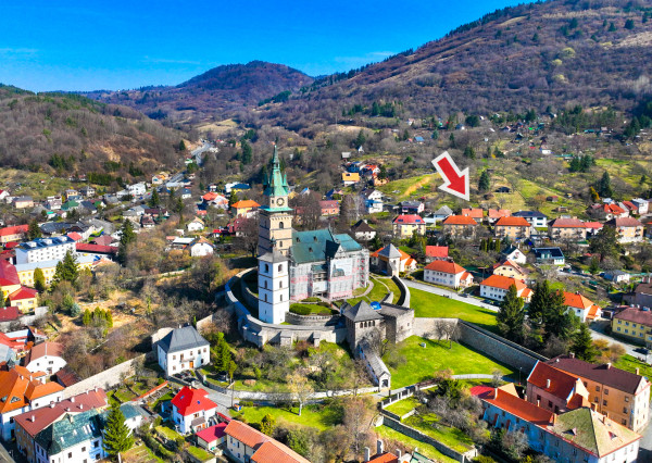5-izbový rodinný dom s pozemkom 1000m2, Kremnica - Centrum