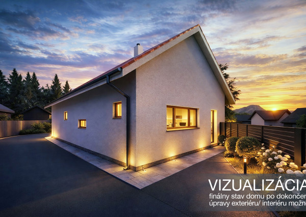 Nízkoenergetická novostavba rodinného domu, Nová Baňa