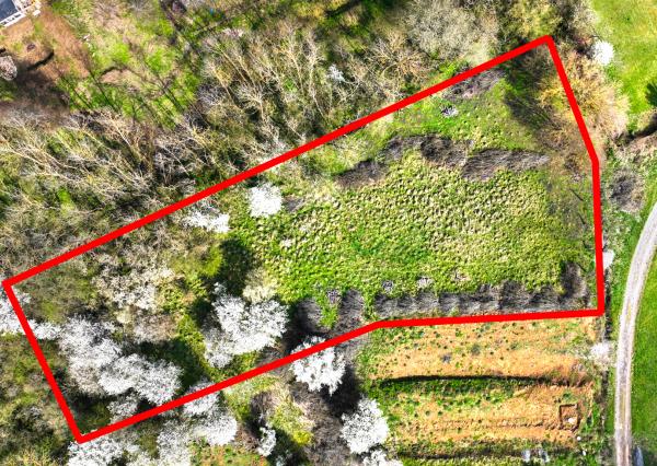 Slnečný stavebný pozemok 3500m2 Hontianske Tesáre