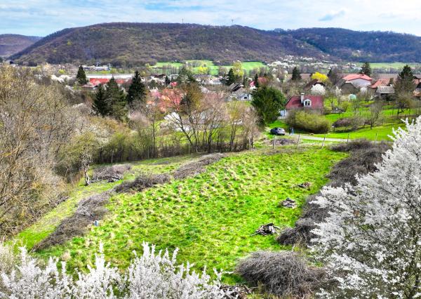 Slnečný stavebný pozemok 3500m2 Hontianske Tesáre