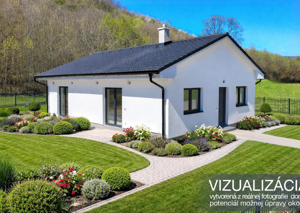 Novostavba 4-izbový rodinný dom obec Župkov, okr. Žarnovica