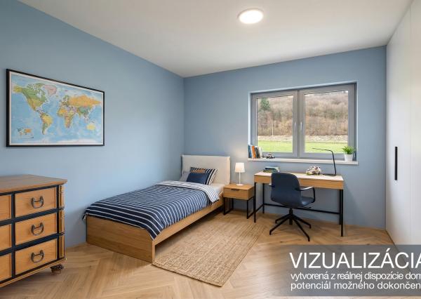 Novostavba 4-izbový rodinný dom obec Župkov, okr. Žarnovica