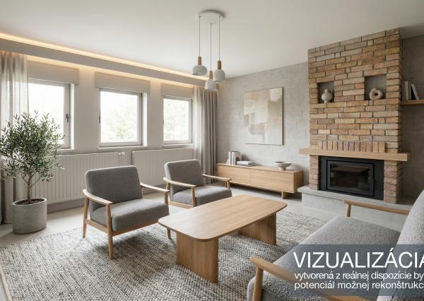 5-izbový rodinný dom s pozemkom 1000m2, Kremnica - Centrum