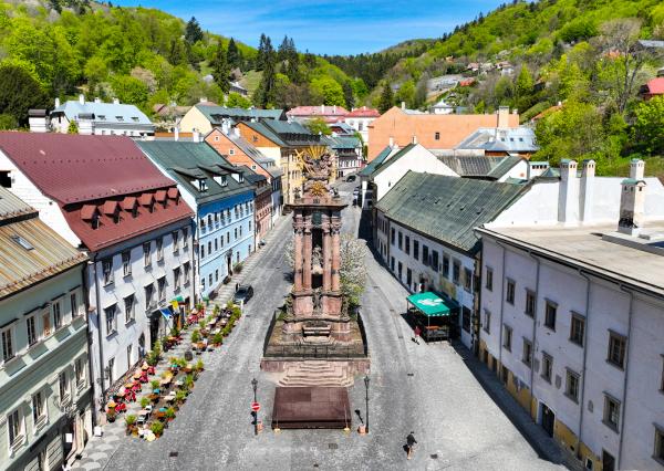 Zabehnutý penzión s reštauráciou v srdci mesta Banská Štiavnica