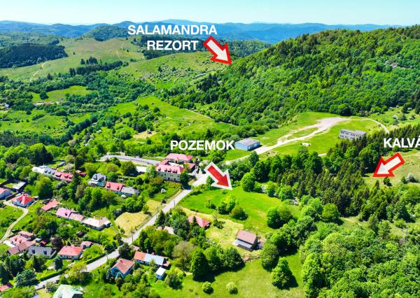 Pozemok 970m2 s možnosťou stavby Horná Roveň, Štiavnické Bane
