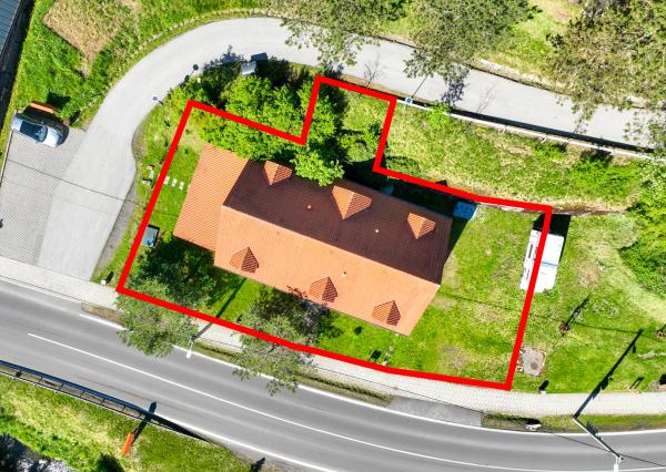 Zabehnutý penzión v obci Svätý Anton, okr. Banská Štiavnica