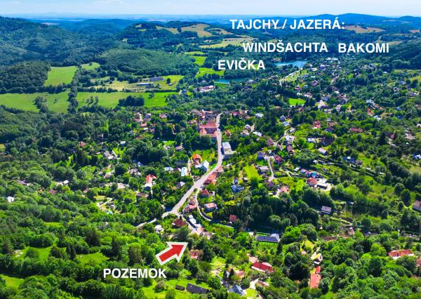 Slnečný pozemok 1381m2 s možnosťou stavby, Štiavnické Bane