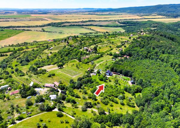 Pozemok s viničným domom a možnosťou stavby, obec Jabloňovce