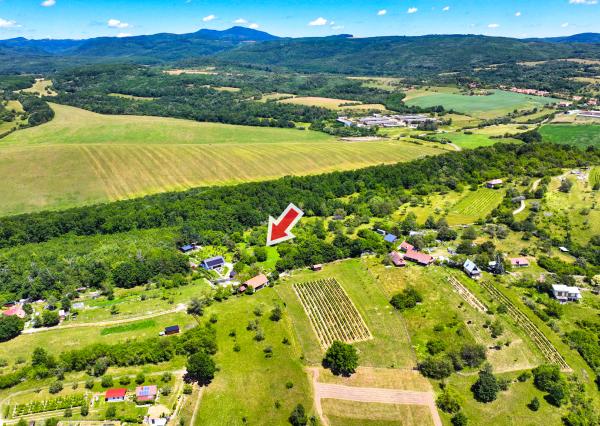 Pozemok s viničným domom a možnosťou stavby, obec Jabloňovce