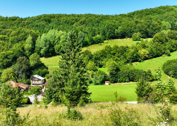 Pozemok s možnosťou stavby o veľkosti 981m2, Baláže