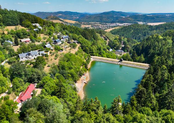 Výnimočný apartmánový areál nad tajchom Klinger, Banská Štiavnica