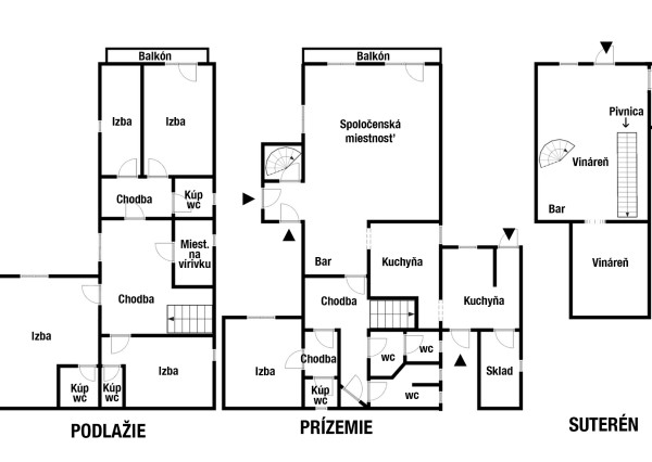 Penzión - Rodinné sídlo s pozemkom 8 753m2, Dudince